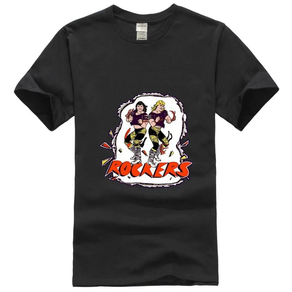 2018 جديد أزياء الرجل الروك علامة فريق الرجعية المصارعة T قميص الصيف ملابس كاجوال 2018 جديد أزياء الرجل الروك علامة فريق الرجعية المصارعة T قميص الصيف ملابس كاجوال