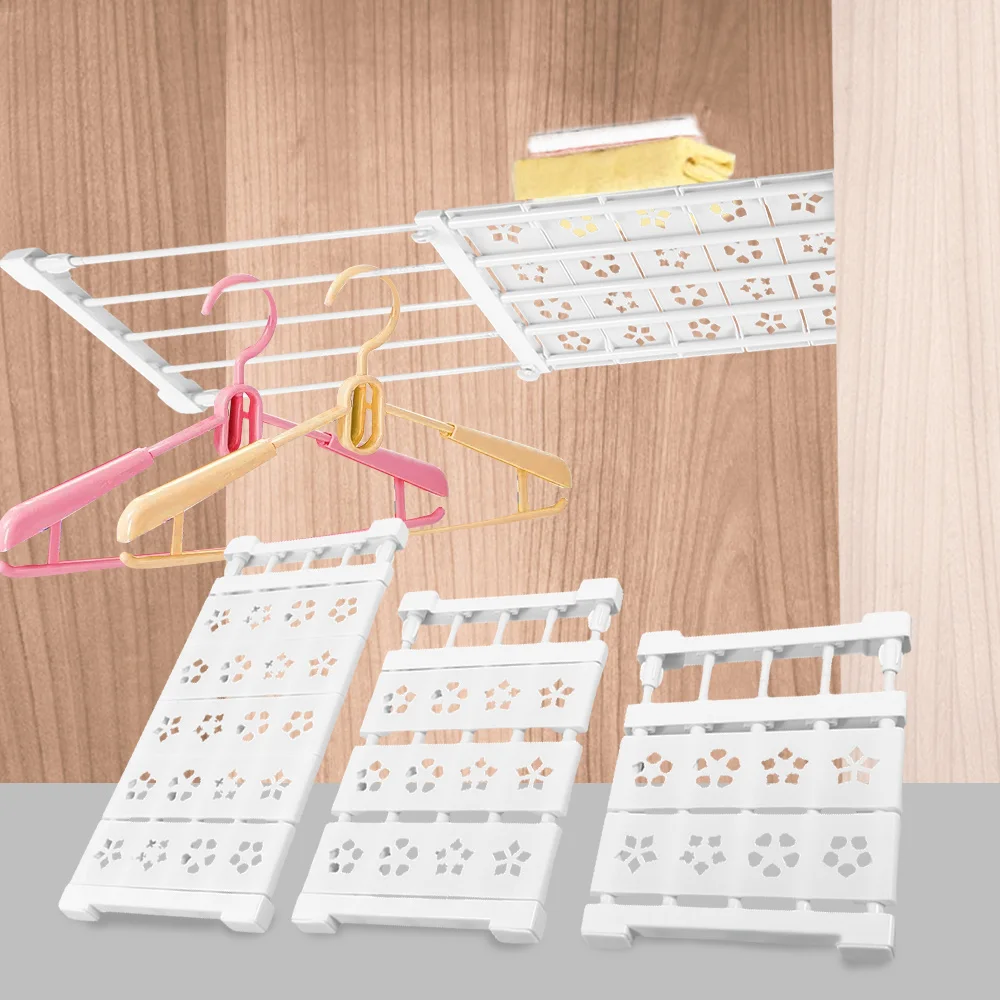 

Scalable Layered Separator Retractable Wardrobe Partition Home Storage Rack For Kitchen,Bathroom,Cupboard,Closet,Refrigerator