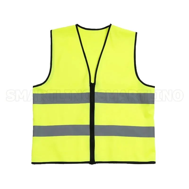 

Security Protection Reflective Safety Vest High Visibility V Shape Reflective Warning Safety Clothing Working Uniform Jacket