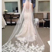 Свадебная вуаль белая и белая вуаль 3 метра Длинная свадебная вуаль