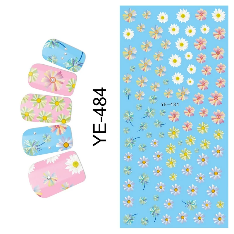 3 упак./лот переводная картинка для ногтей|water transfer decals|water transfernail art nail sticker |