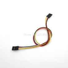 5 шт./лот соединительный провод 4P Dupont длина кабеля 2,54 мм 20 см 4 P-4 P
