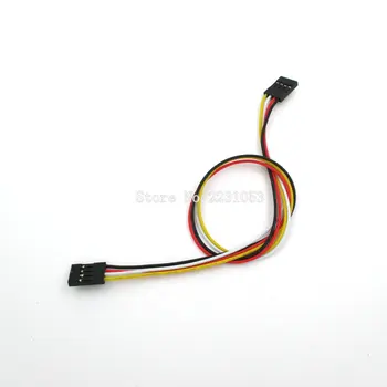 

5PCS/LOT Female to Female Jumper Wire 4P Dupont Cable Spacing 2.54mm Length 20CM 4P-4P