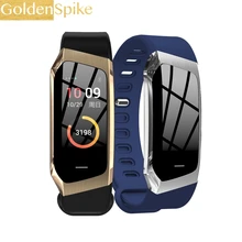 E18 Banda Inteligente 0.96 Tela Colorida Polegada IP67 Pulseira À Prova D' Água Inteligente Grande Capacidade Da Bateria Inteligente da Frequência Cardíaca Relógio Rastreador