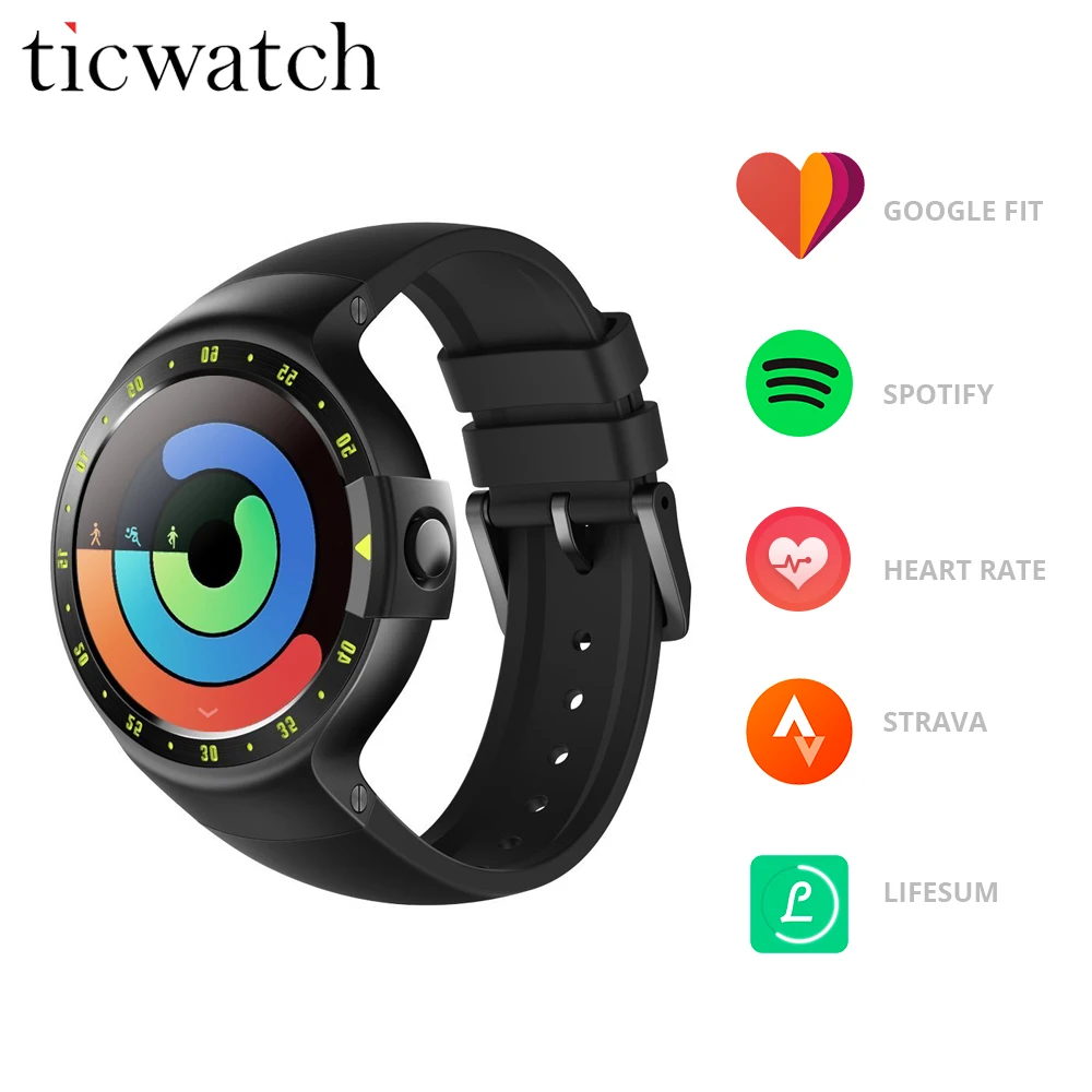ticwatch s knight smartwatch