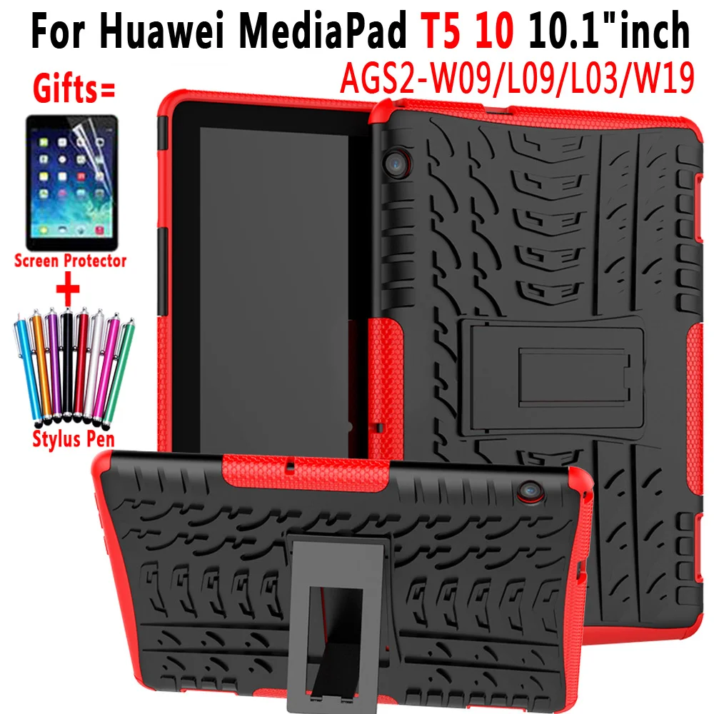 Экологичный силиконовый чехол для планшета и ПК Huawei MediaPad T5 10 1 с рисунком из
