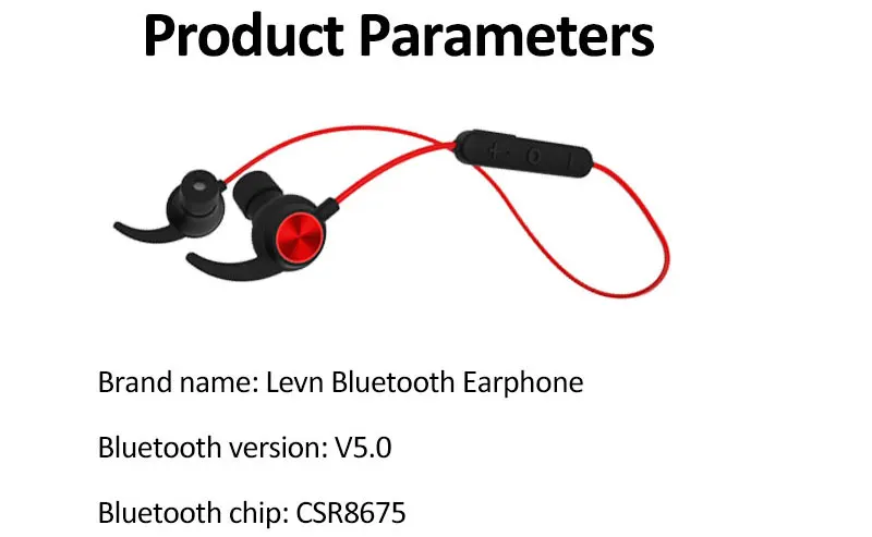 Levn Aptx HD CSR8675 Bluetooth наушники 5,0 aptx ll водонепроницаемые беспроводные наушники Bluetooth с защитой от пота беспроводные наушники для Honor