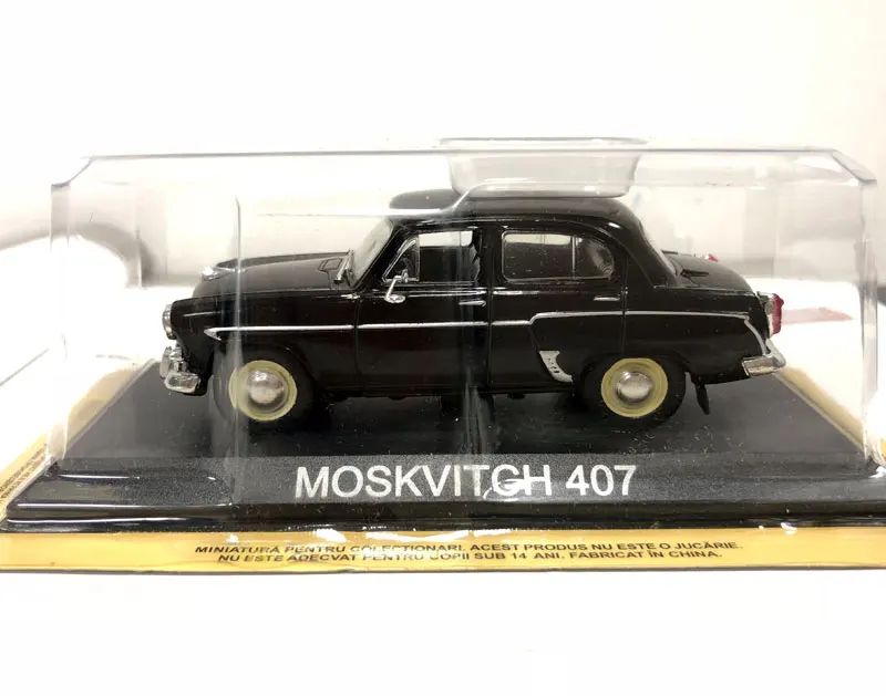 Весы IXO 1/43 для России металл 407 литье под давлением модель автомобиля игрушка