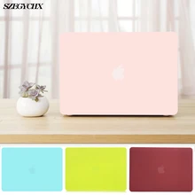 Жесткий чехол Mattel для ноутбука Macbook 12 Air 13 11 Pro 13 retina 13 15 Touch Bar для Macbook New Air 13 A1932 чехол