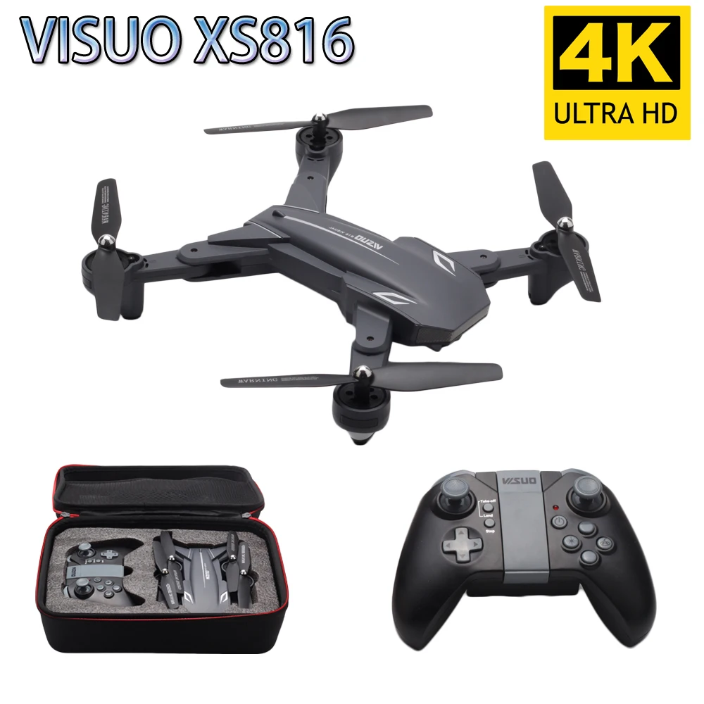 Visuo XS816 RC Drone 4 K 720 P كاميرا مزدوجة WIFI FPV الطائرات بدون طيار فتة اطلاق النار المهنية كاميرا سيلفي طائرة VS XS809HW XS809S e58 SG106 Visuo XS816 RC Drone 4 K 720 P كاميرا مزدوجة WIFI FPV الطائرات بدون طيار فتة اطلاق النار المهنية كاميرا سيلفي طائرة VS XS809HW XS809S e58 SG106