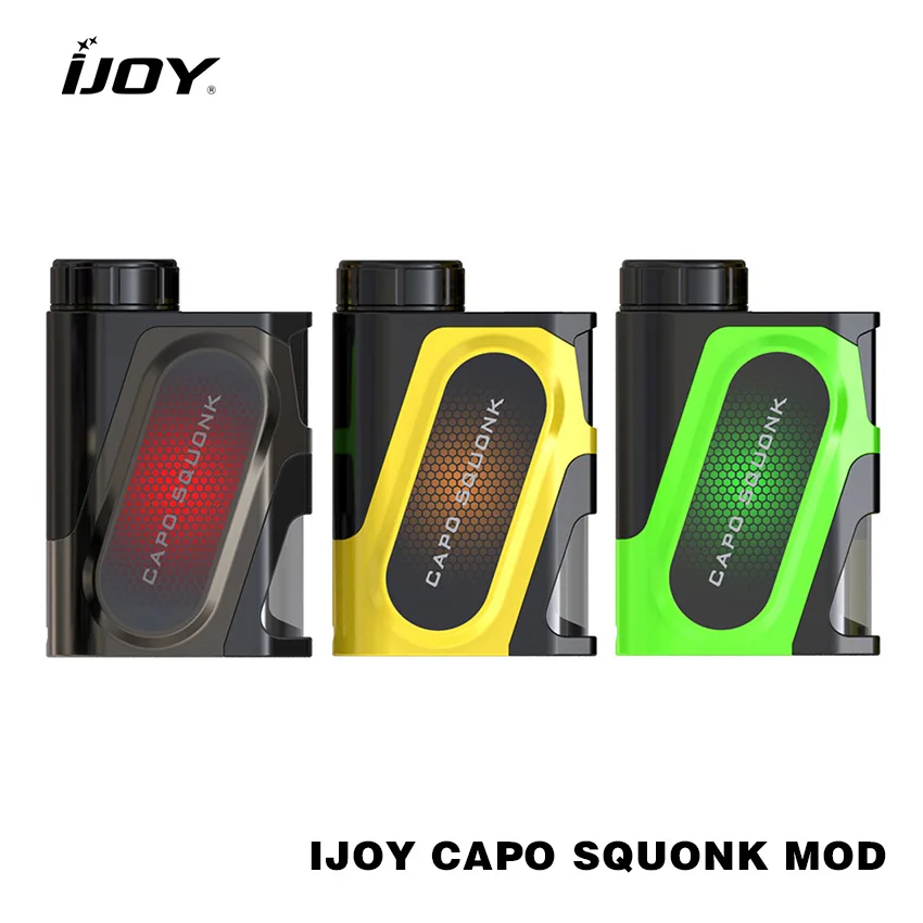 Original Ijoy CAPO Squonk mod fit for COMBO RDA Triangle Tank sigaretta elettronica 20700/18650 box vaper |
