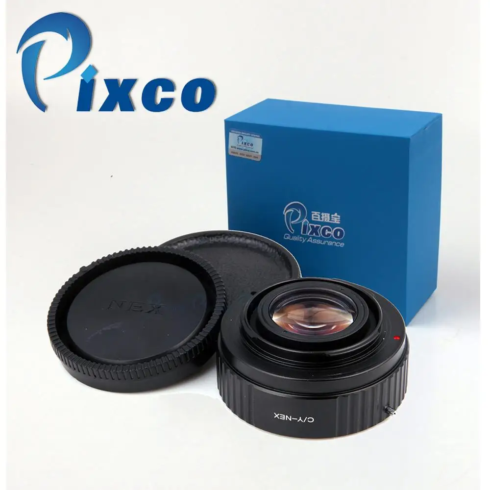 Save $2! Focal Reducer Speed Booster Lens Adapter Ring Suit For Contax to Sony NEX For 5T 3N 6 5R VG900 VG30 A7 A7s A5100 A6000