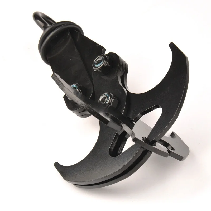 Outdoor Multi-function Stainless Climbing Hook Gravity Hook Grappling Outdoor Climbing Claws Car Traction Rescue EDC Tool -19