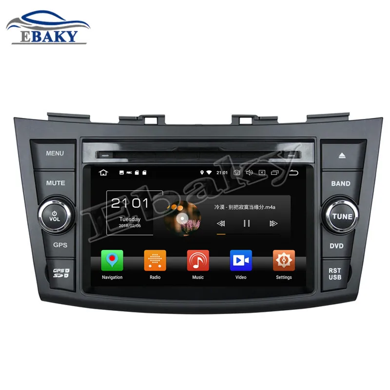 Perfect NaviTopia 7inch 4GB RAM 64GB ROM Octa Core Android 9.0 Car DVD Radio For Suzuki SWIFT 2011 2012 with GPS/wifi/Bluetooth 13