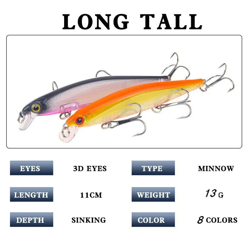 1 قطعة طعوم صيد سمك البلمة الليزر الصلب إيسكا الاصطناعي الطعم 3D عيون 11 سنتيمتر 13g الصيد Wobblers Crankbait مضيئة 1 قطعة طعوم صيد سمك البلمة الليزر الصلب إيسكا الاصطناعي الطعم 3D عيون 11 سنتيمتر 13g الصيد Wobblers Crankbait مضيئة