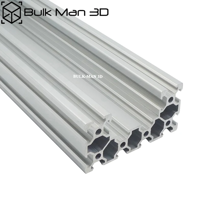 

50Meters/Lot C-Beam Linear Rail 4080 Black/Silver Anodized Aluminum Profile on DIY 3D printer, cnc engraving machine