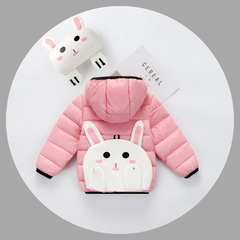 CROAL CHERIE Frog Children Jackets Boys Girls Winter Coat Foldable Bag Baby Winter Coat Kids Warm Outerwear Hooded Snowsuit   (8)