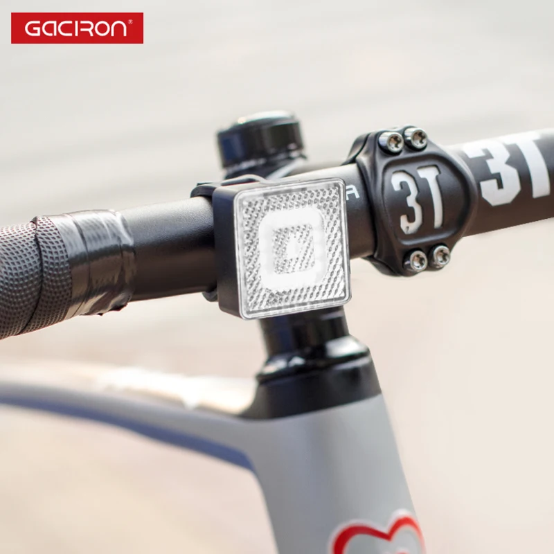 Cheap GACIRON W08F-80 Warning Front Light 80Lumens LED Lamp Waterproof Bicycle Light USB Rechargeable Bike Accessories 1 Cheap GACIRON W08F-80 Warning Front Light 80Lumens LED Lamp Waterproof Bicycle Light USB Rechargeable Bike Accessories 1