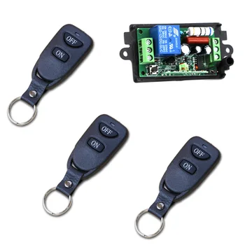 

Wireless Remote Control Switch AC 220V Receiver 2 Button Remote Controller Transmitter Hall Bedroom Ceiling Lights Lamps TX RX