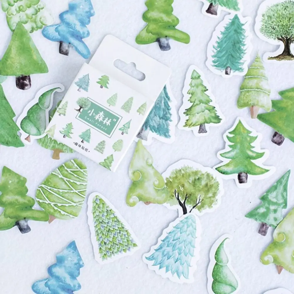

45Pcs Creative Forest Stationery Stickers for DIY Diary Scrapbooking Decoration