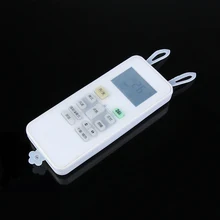 Дистанционный чехол для пульта силиконовый прозрачный кролик ухо ТВ чехол для пульта дистанционного управления Кондиционер защита от пыли сумка для хранения светящийся