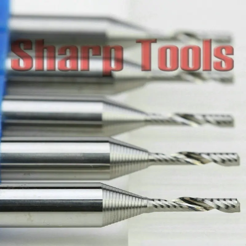 spiral carbide single flute milling tools cnc router bits cutter_1