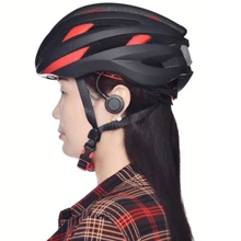 Bicycle Helmets With Bluetooth Headset LED Light Cycling Helmet Integrally Molded Men Women MTB Bike Helmets Cycling Equipment