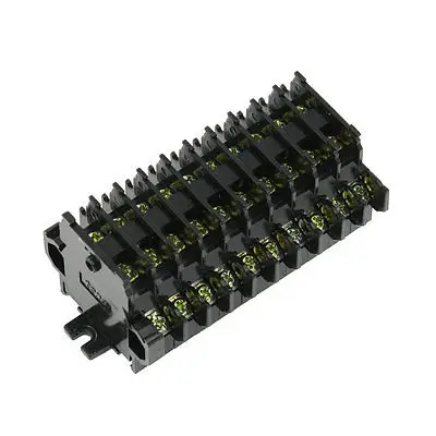 

Detachable Four Row Screw Terminal Barrier Strip Block 600V 25A