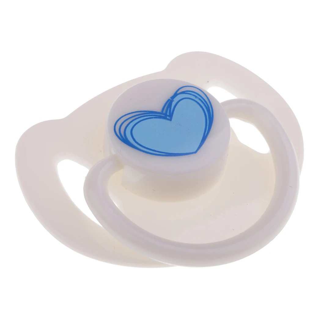Baby Doll Lovely Cartoon Dummy Pacifier Reborn Magnetic Pacifier Toy Baby Doll Supplies Accessories