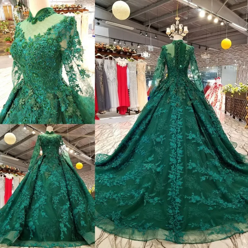 

2018 Pattern Bride One Word Shoulder Korean Self-cultivation Thin Concise Luxurious Long Tailing Colour Wedding Dress Full 0181