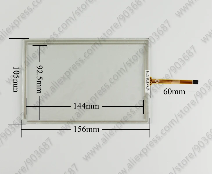 Сенсорный экран для OMRON NP5-MQ000B NP5-MQ001B NP5-SQ000B NP5-SQ001B Сенсорный экран Панель Стекло планшета