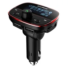 Автомобильный комплект громкой связи, fm-передатчик, модулятор, Aux Ouput Bluetooth 4,2, Автомобильный MP3-плеер 5V3. 4A, двойное зарядное устройство USB, поддержка TF карты, u-диск