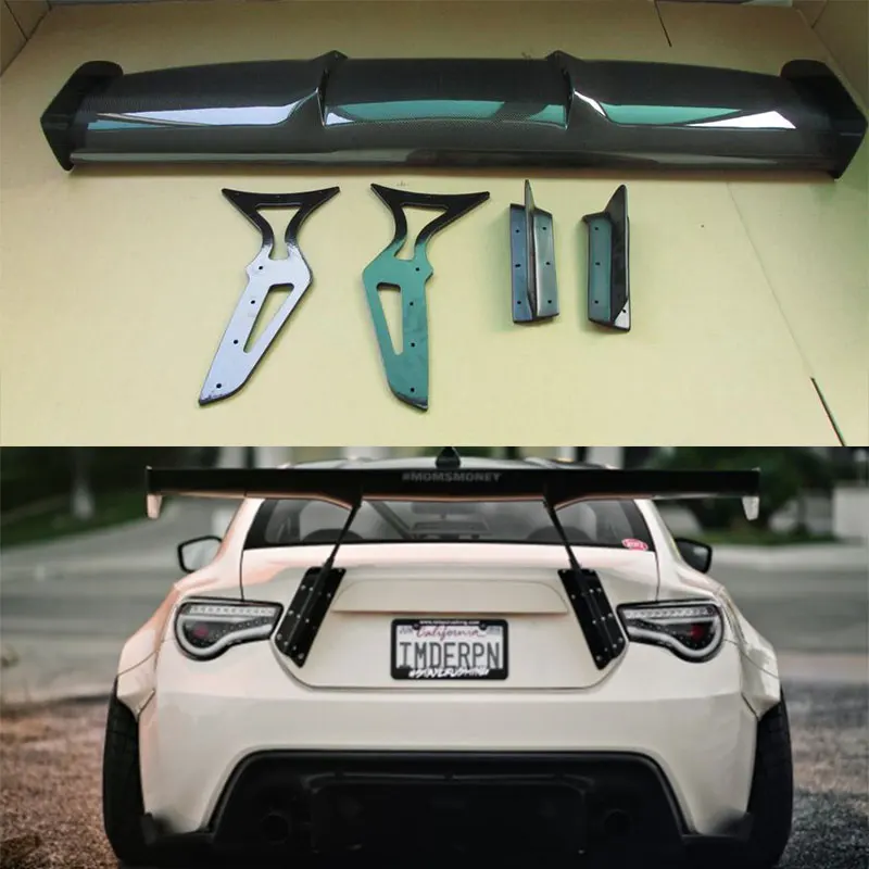 Автомобильный-Стайлинг G Стиль углеродного волокна спойлер заднего багажника, крыла для Toyota GT86 Subaru BRZ Scion FR-S спойлер