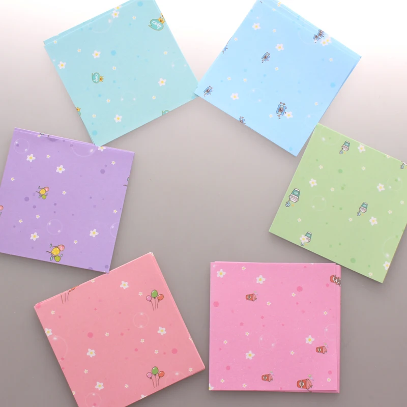 Us 1535 400 Teilelos 75 Cm Platz Origami Papier Falten Korean Kleinen Frischen Blumen Kinder Farbige Papier In Kraftpapier Aus Heim Und Garten