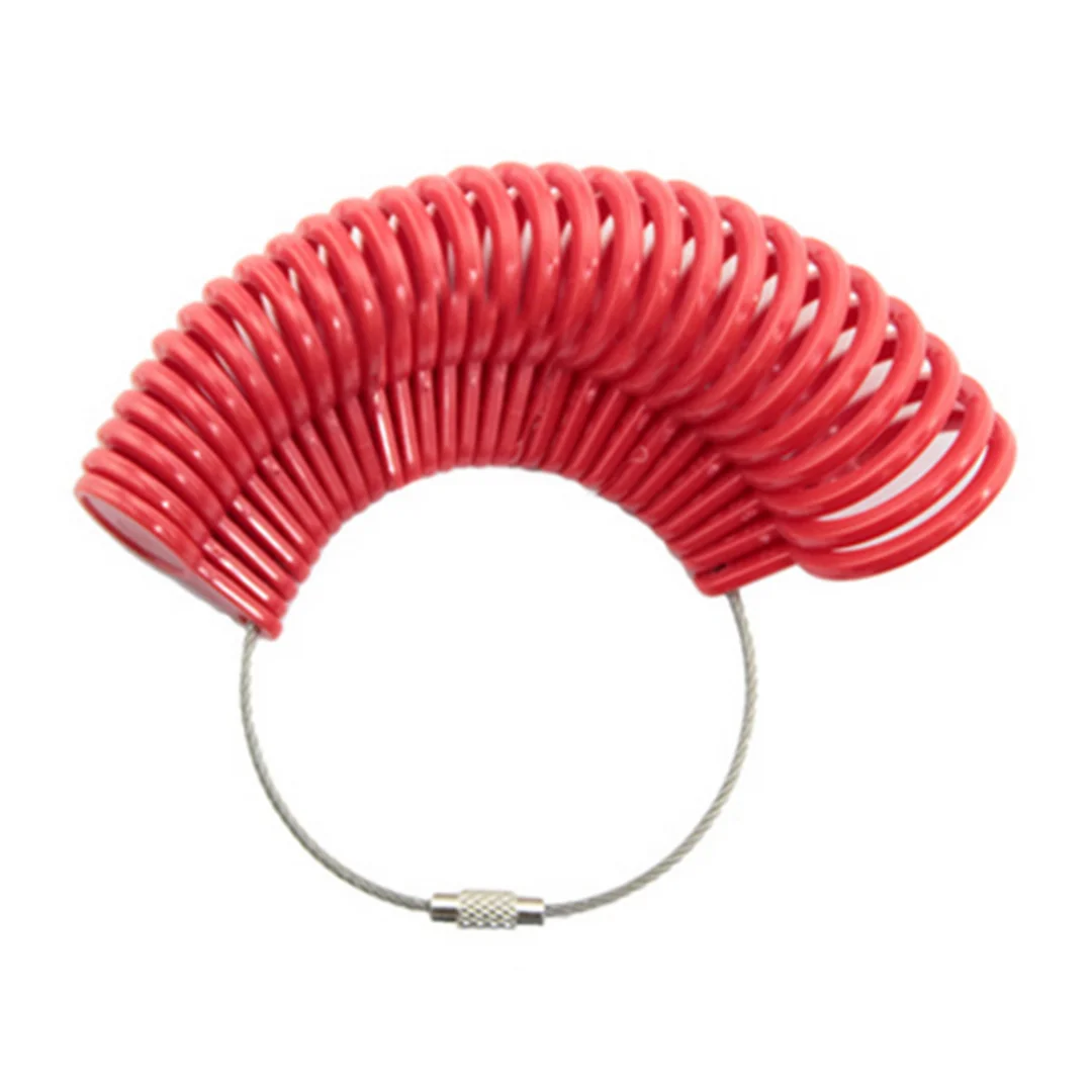 Fashion Jewelry Tool Making Standard Measure US Ring Sizer Mandrel Finger Gauge Stick Finger Sizer Shellhard Jewellery
