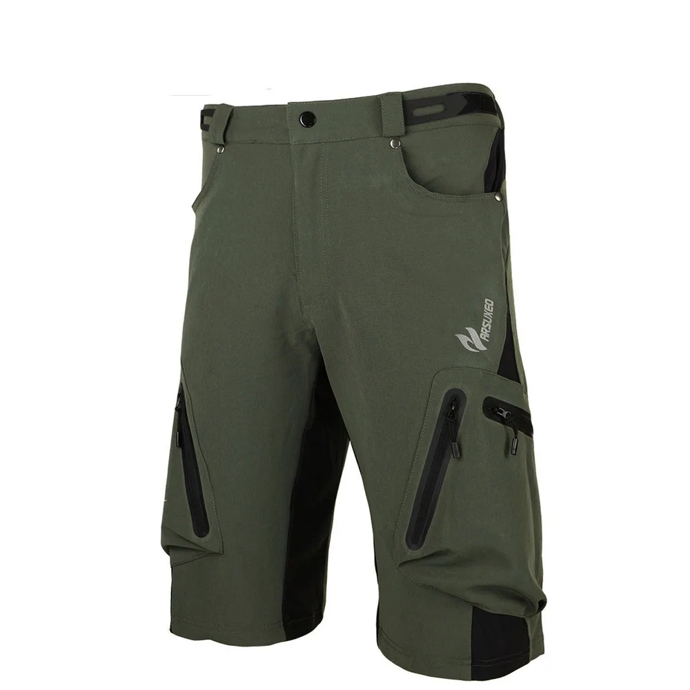 

Motorcycle Baggy Shorts Cycling Bicycle MTB Bike Breathable Shorts Loose Fit Outdoor Cycling Running Cloth with Pockets