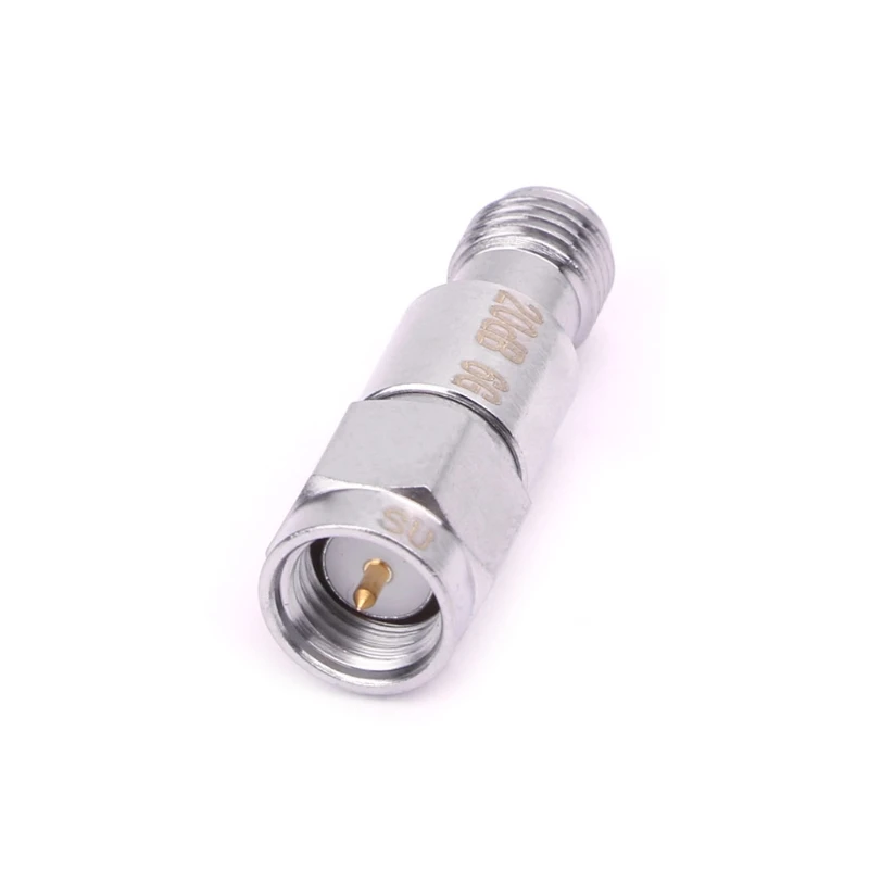 2 Вт SMA DC-6GHz коаксиальный фиксированный аттенюаторы частота 6 ГГц SMA фиксированные разъемы - Цвет: 20DB