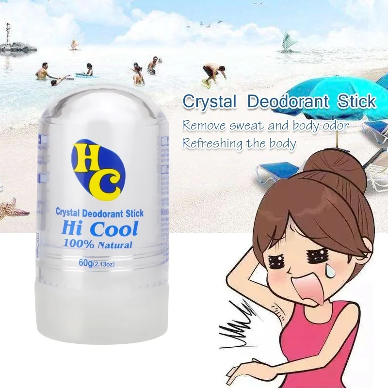 “ Vara de Cristal Axilas Homens 60g Alum Vara
