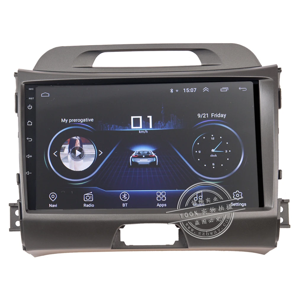 Cheap HACTIVOL Android 8.1 car dvd for KIA sportage 3 4 2010 2011 2012 2013 2014 2015 car gps navigation 2 din car multimedia player 12