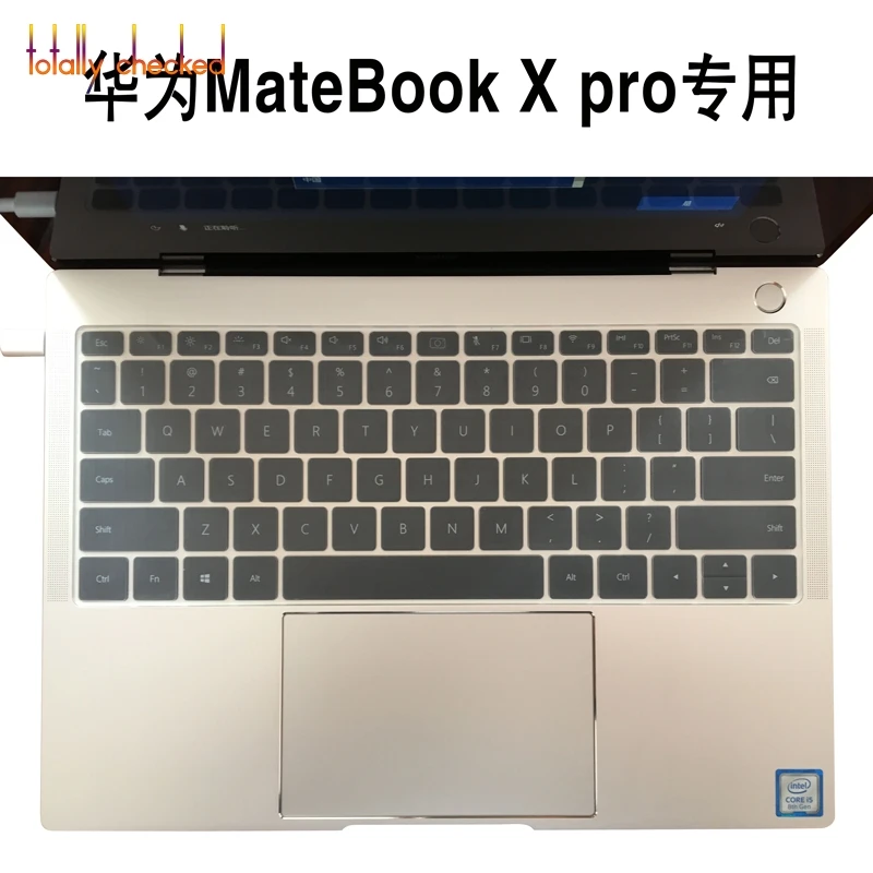 

13 13.9 inch TPU Keyboard Protector Skin Cover for HUAWEI MateBook X Pro 2018 laptop only