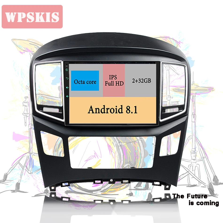 Best Octa 2 din Android 9.0 Car DVD player GPS Navigation Headunit For Hyundai H-1 Travel iLOAD I800 multimedia radio tape recorder 3 Best Octa 2 din Android 9.0 Car DVD player GPS Navigation Headunit For Hyundai H-1 Travel iLOAD I800 multimedia radio tape recorder 3