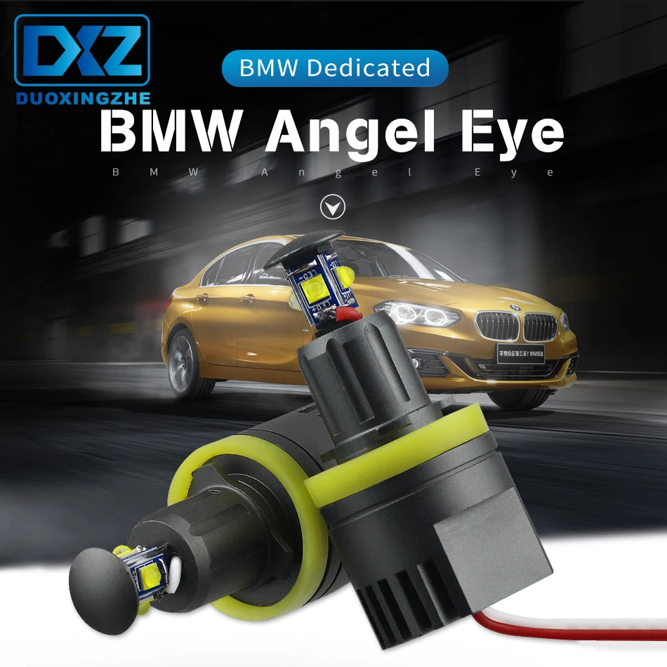 

DXZ 2PCS for BMW Angel Eyes Cree Chips LED 2x40 W H8 BMW E60 E61 E63 E64 E70 X5 X6 E71 E82 E87 E89 E90 E91 E92 M3