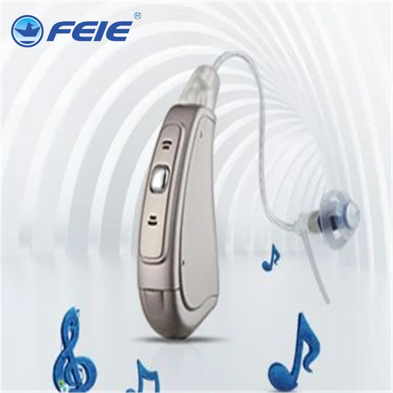 

FEIE Mini Hearing Aid Volume Adjustable Sound Amplifiers Noise Reduction MY-19S Programmable Digital Hearing Aid Ears Earphones