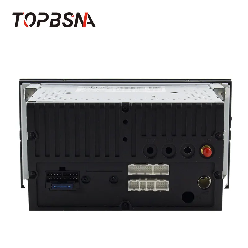 Top TOPBSNA Car multimedia Player For Ford Mondeo S-max Focus C-MAX Galaxy Fiesta transit Fusion Connect kuga 2 din Car Radio Stereo 5