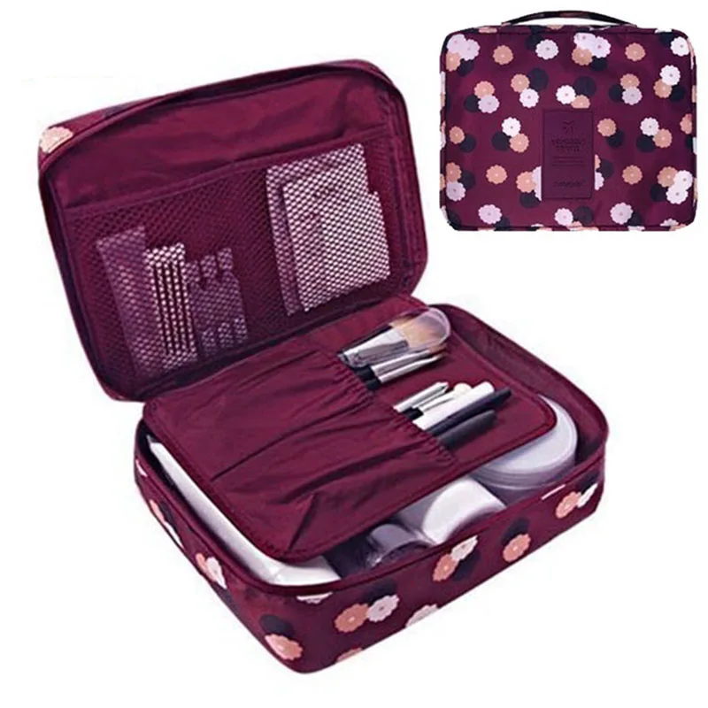  Women Cosmetic Bag Storage Organizer Bags Waterproof Portable Makeup Bag Travel Necessity Beauty Ca