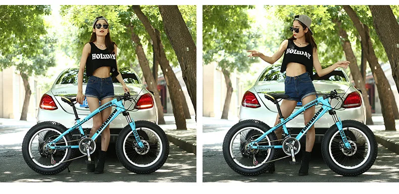 Top 26 Inch 7/21/27speed Cross-country Mountain Bike Aluminum Frame Snow Beach 4.0 Oversized Bicycle Tire Dirt Bikes for Men & Women 12