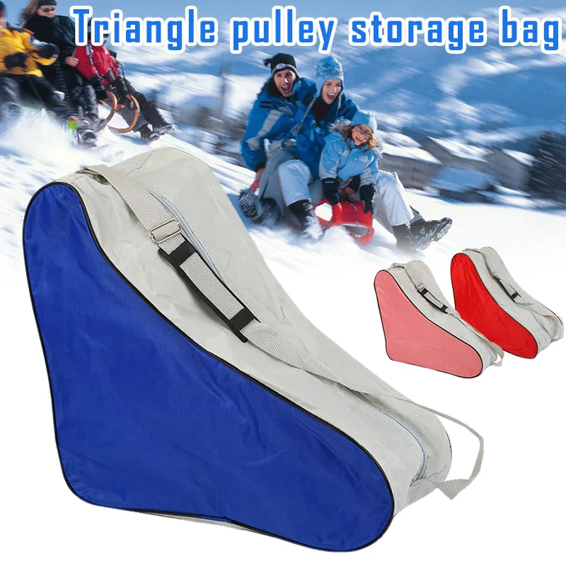 

1Pc Portable Adjustable Triangle Durable Roller Skating Bag Handle Sport Covers Universal Shoulder Strap Carry Case Park Outdoor