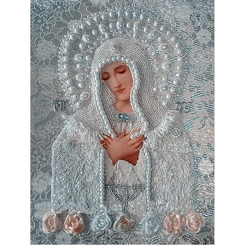 

Cross Stitch DIY Square Diamond Painting Religious of the Virgin Home Decoration icons Series Diamond Embroidery Painting #BR51