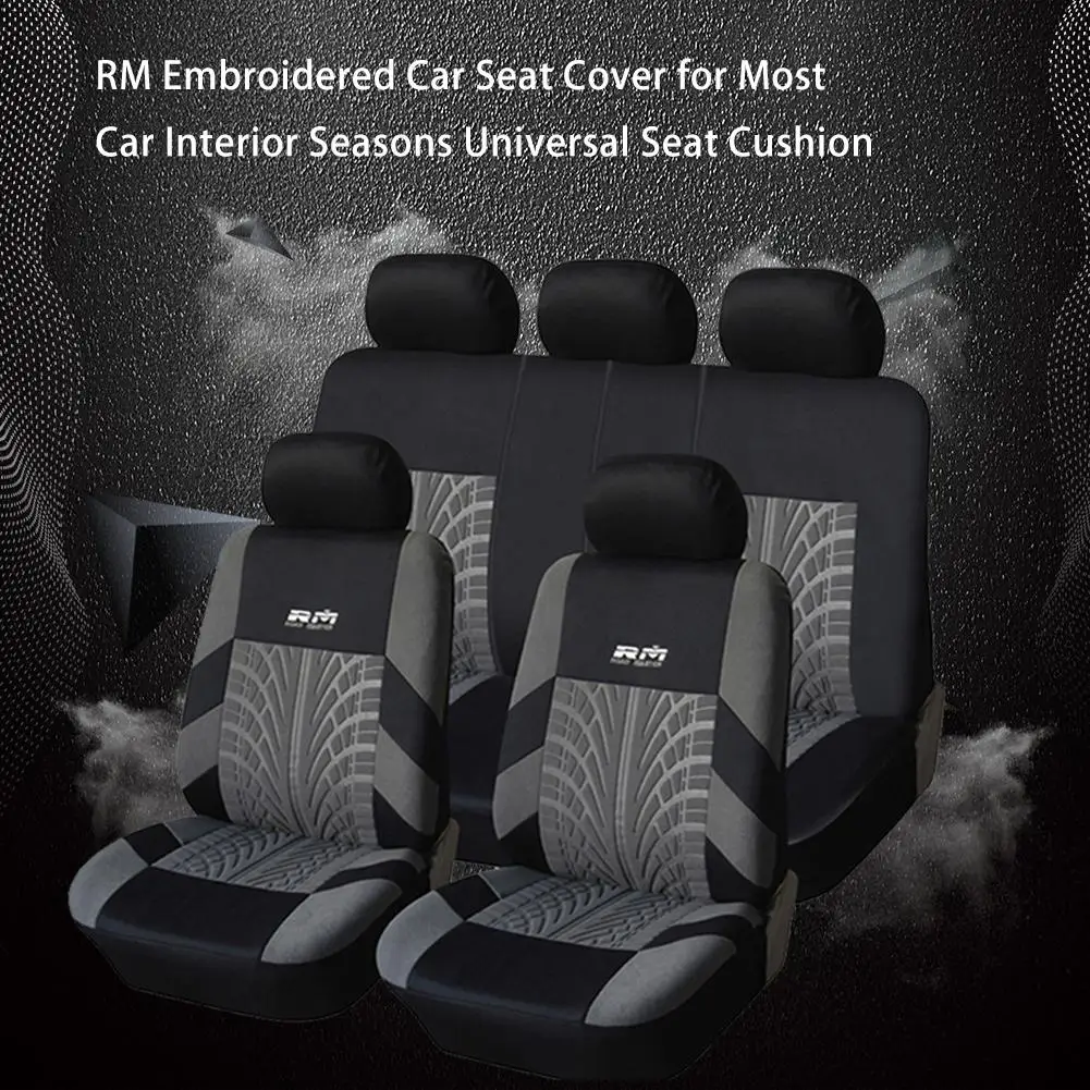 Продажа RM Вышитый Чехол для большинства автомобильных дышащих чехлов для сидений, четыре сезона, подушка для сиденья, украшение интерьера автомоби...