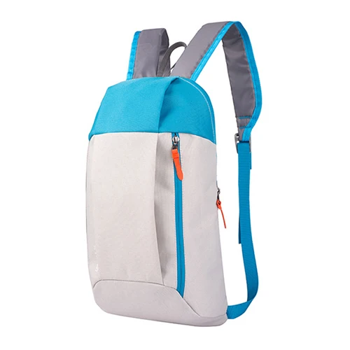 Водонепроницаемый спортивный рюкзак, маленькая сумка для спортзала, женская розовая уличная сумка для багажа, для фитнеса, путешествия, вещевой мешок, сумки для мужчин, детей, sac de Nylon - Цвет: Светло-серый